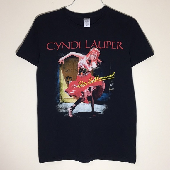 Cyndi Lauper Shes So Unusual Tour Shirt 